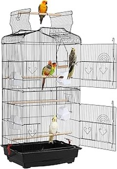 Comparativa de jaulas para pájaros: madera frente a metal