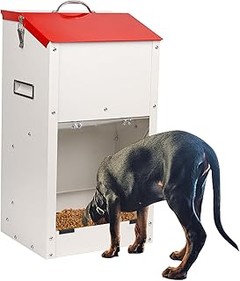 ¿Cuáles son las dimensiones adecuadas para una tolva de perros grandes?