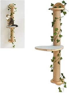 ** Comparativa de rascadores de pared autoadhesivos y de montaje para gatos