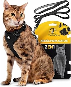 Conoce los diferentes tipos de arneses para gatos y sus características