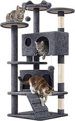 Pros y contras de tener un árbol rascador para gatos