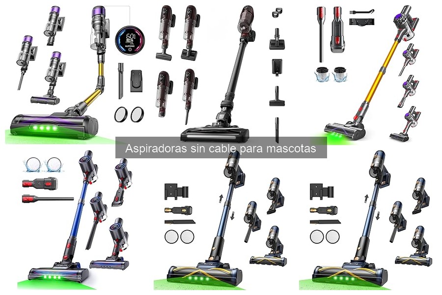 Alternativas a Aspiradoras sin Cable para Mascotas