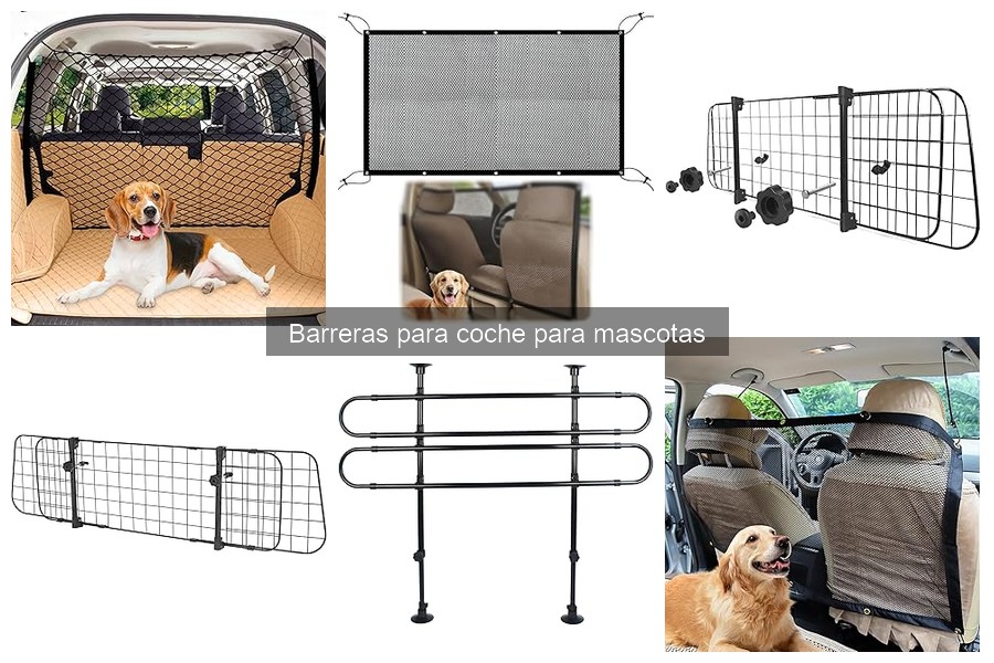 Alternativas a barreras para coche para mascotas: opciones seguras