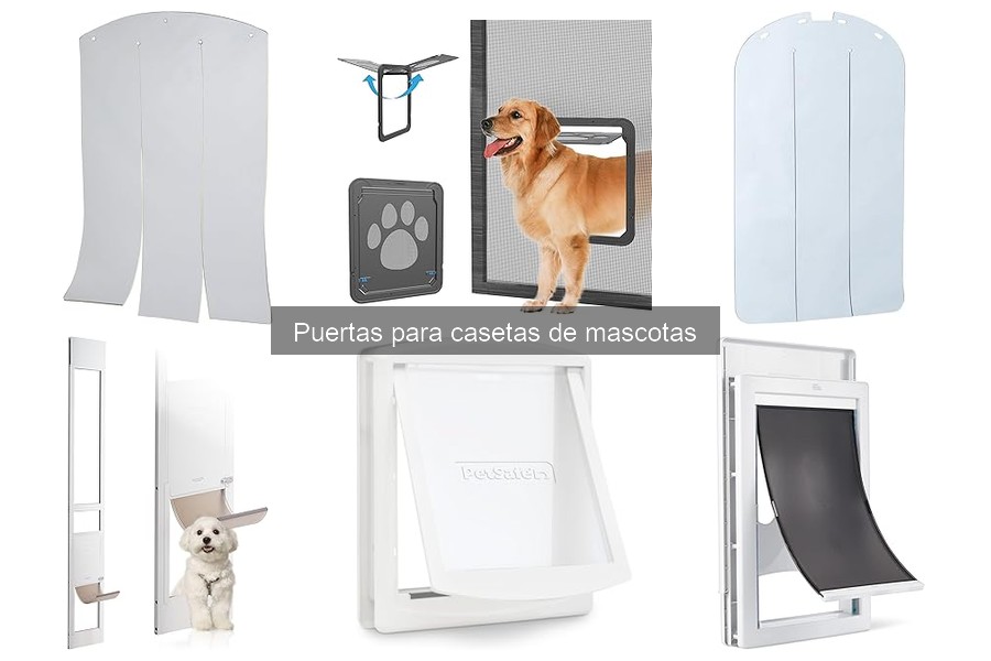 Alternativas a las Puertas para Casetas de Mascotas