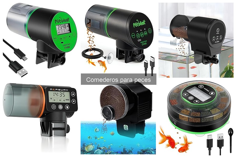 Alternativas a los comederos automáticos para peces