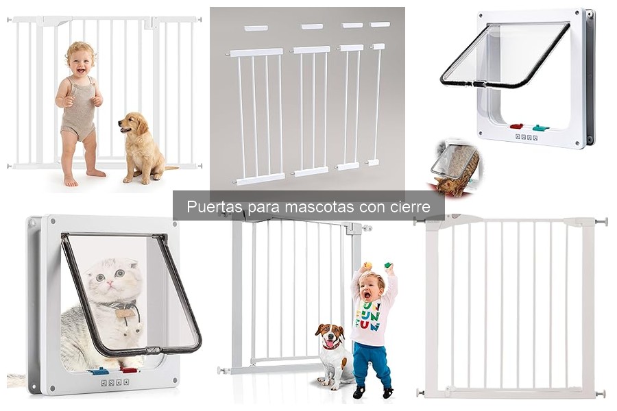Alternativas a puertas para mascotas con cierre: opciones útiles