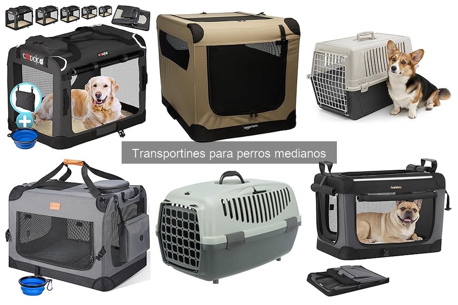 Alternativas a transportines para perros medianos: opciones prácticas