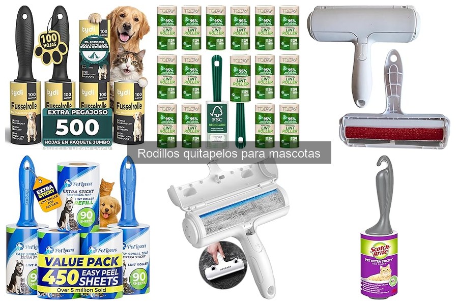 Alternativas efectivas a los rodillos quitapelos para mascotas