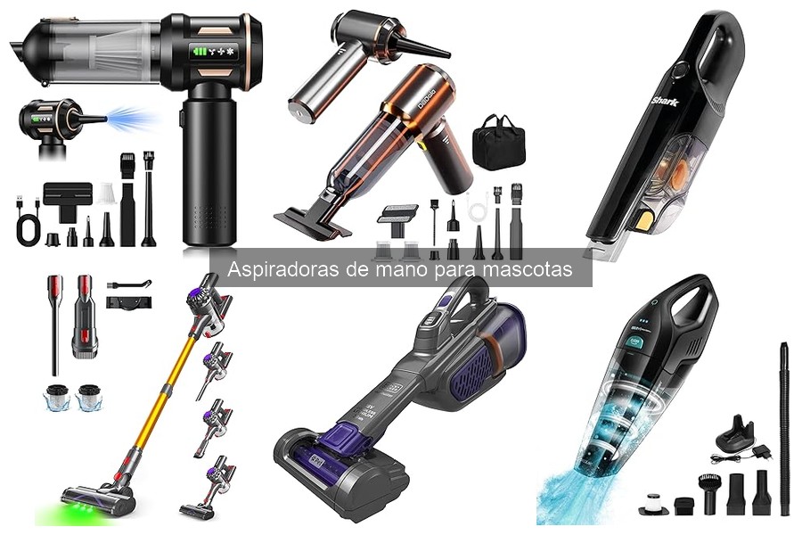 Aspiradoras de Mano Sin Cable para Mascotas: Beneficios y Opciones