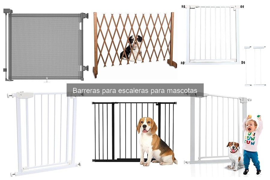 Barreras para escaleras para mascotas: características y funciones