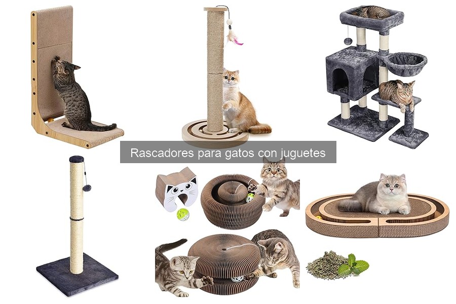 Beneficios de Rascadores con Juguetes para Gatos