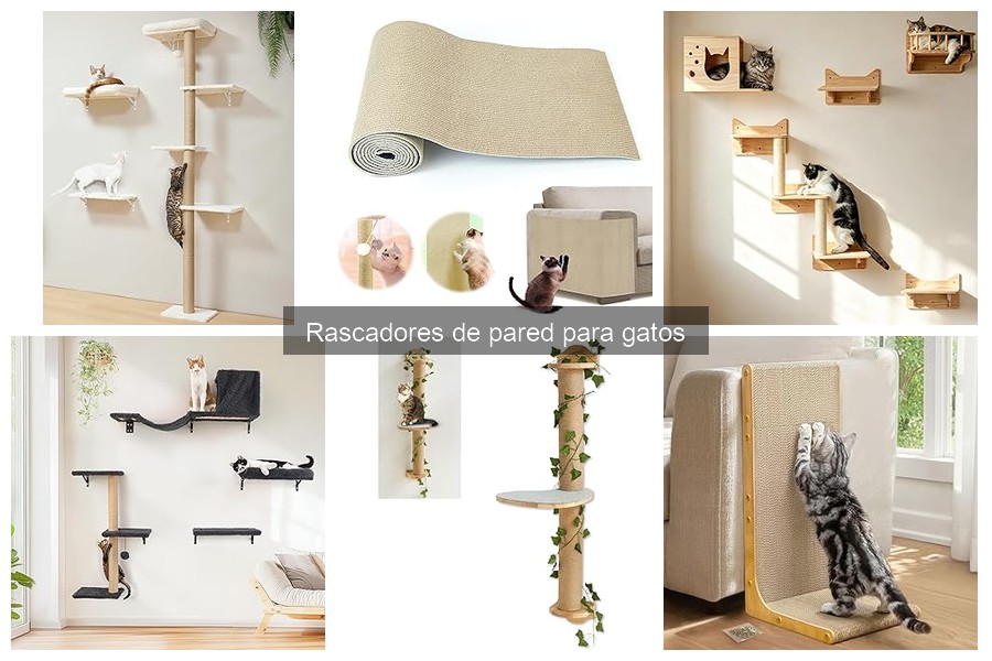 Beneficios de usar rascadores de pared para gatos