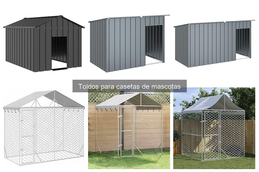 Beneficios de usar toldos en casetas para mascotas