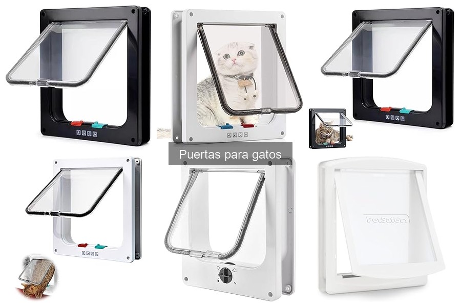 Características de puertas automáticas para gatos
