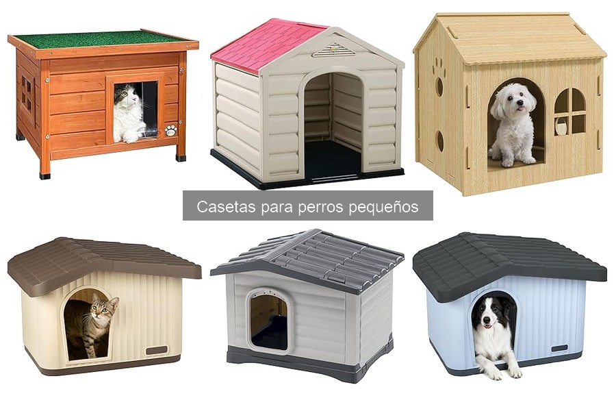 Casetas para perros pequeños resistentes al clima: Las mejores opciones