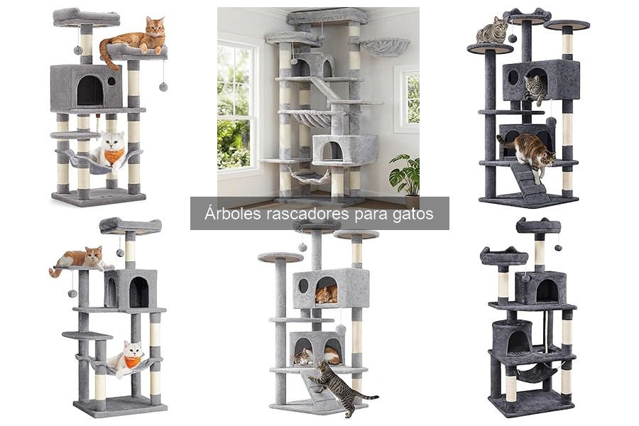 Cómo elegir el mejor árbol rascador para gatos