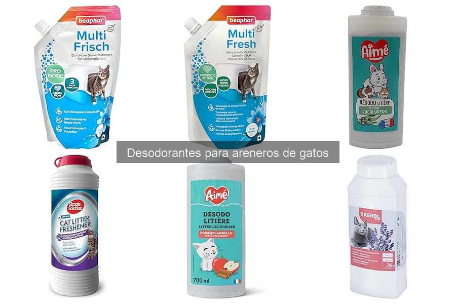 Cómo Elegir el Mejor Desodorante para Areneros de Gatos