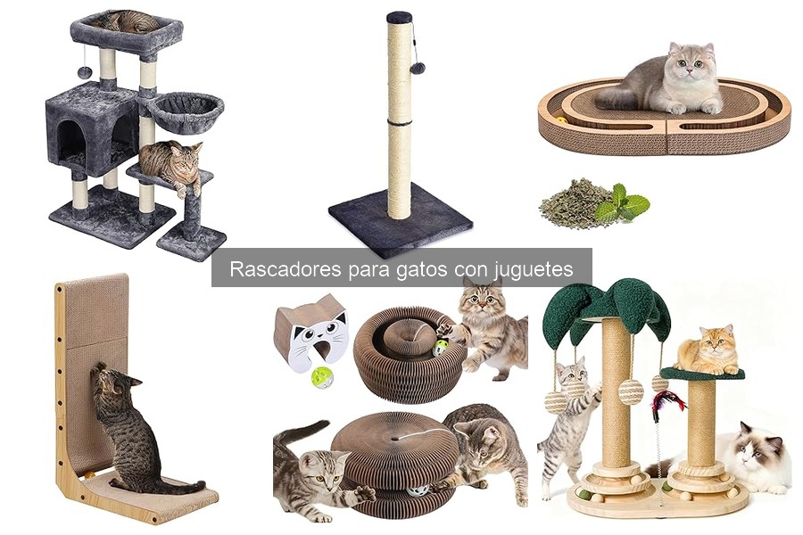 Cómo elegir el mejor rascador para gatos con juguetes