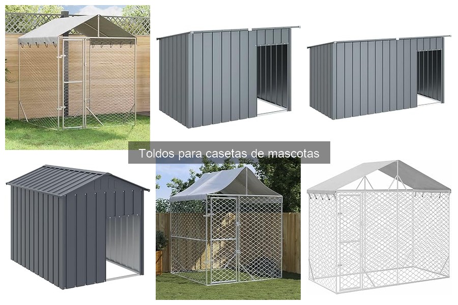 Cómo elegir el toldo ideal para la caseta de tu mascota