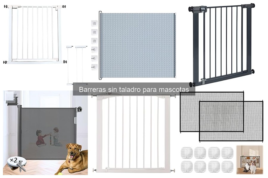 Cómo elegir la barrera sin taladro para tu mascota