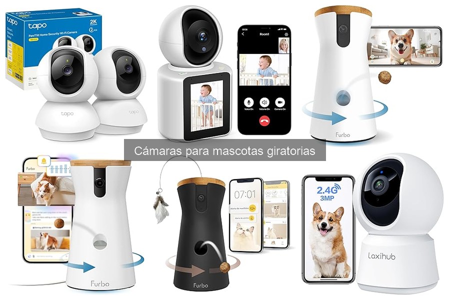 Cómo elegir la mejor cámara para mascotas giratoria