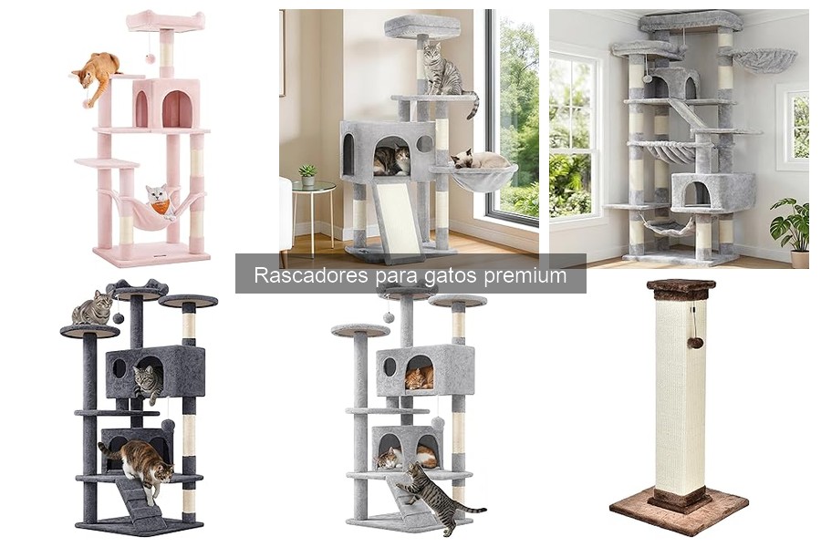 Cómo instalar rascadores premium para gatos y sacarle el máximo provecho