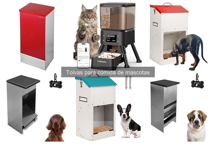 Cómo instalar una tolva para comida de mascotas fácilmente