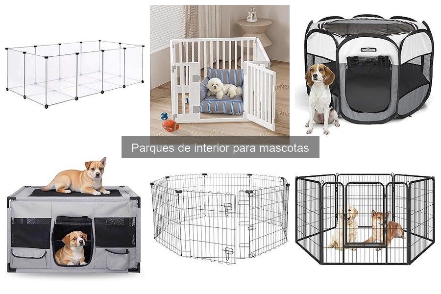 Cómo montar y usar un parque de interior para mascotas