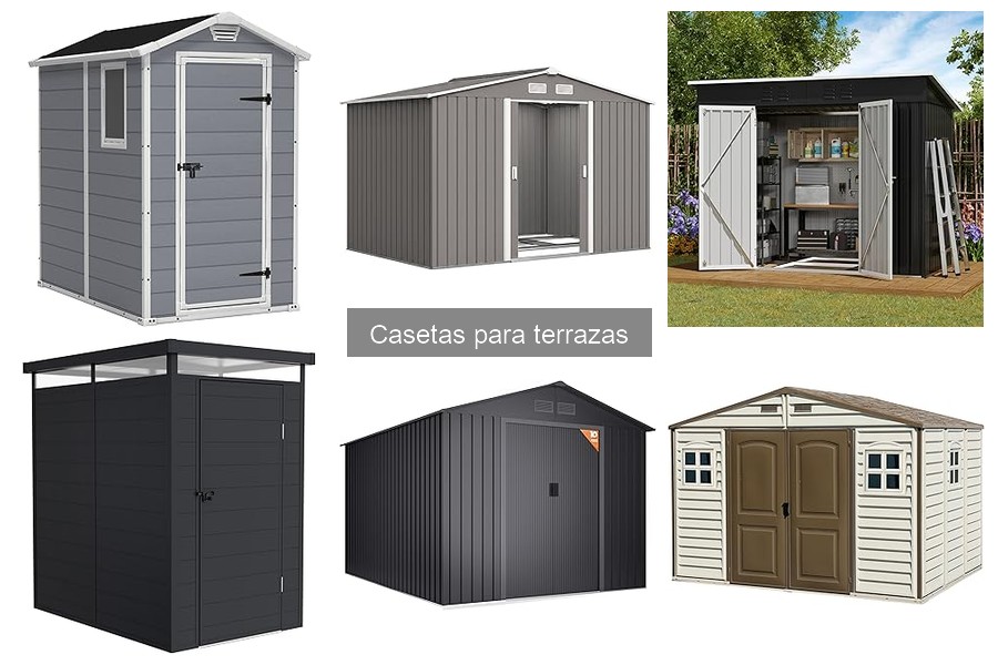 Cómo saber si una caseta para la terraza es segura