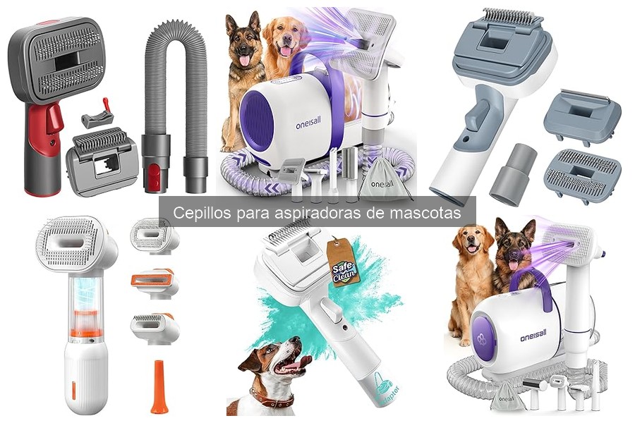 Cómo usar cepillos para aspiradoras de mascotas correctamente