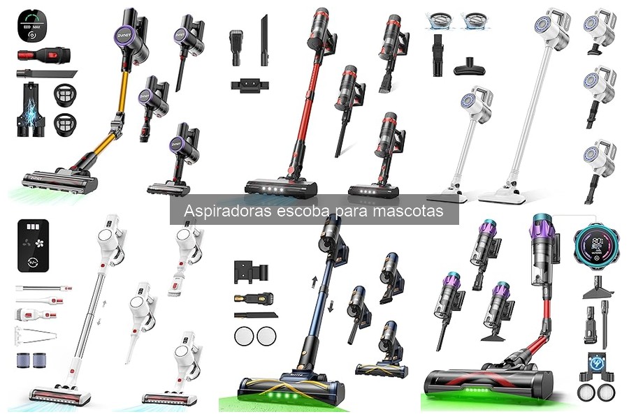 Cómo usar una aspiradora escoba para mascotas eficazmente