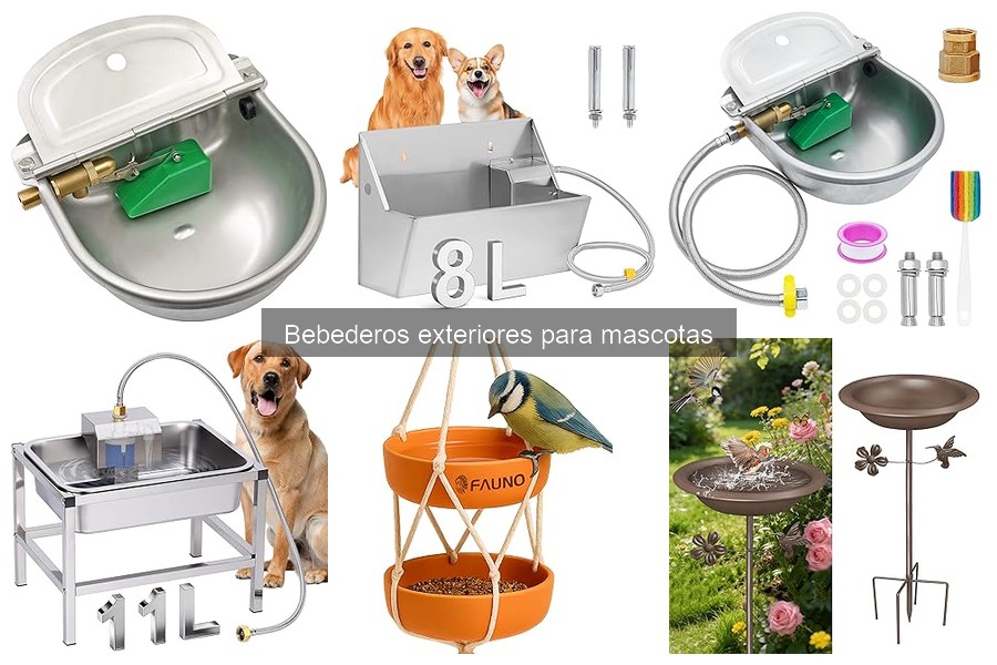 Comparativa: Bebederos Automáticos vs Manuales para Exteriores