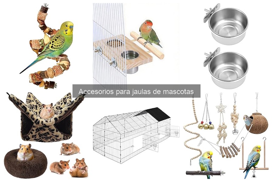 Comparativa de Accesorios para Jaulas de Mascotas: Mejores Marcas