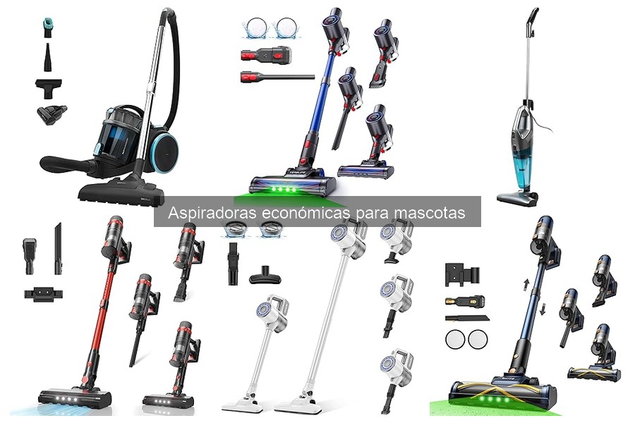 Comparativa de Aspiradoras Económicas para Mascotas