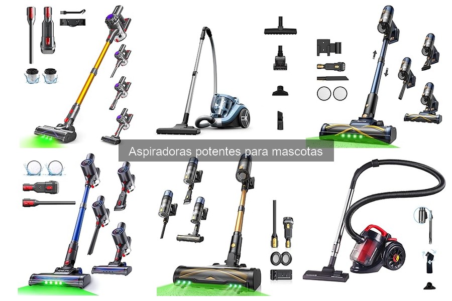 Comparativa de Aspiradoras Potentes para Mascotas