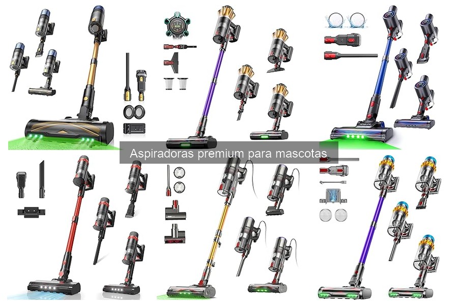 Comparativa de Aspiradoras Premium para Mascotas y Tipos