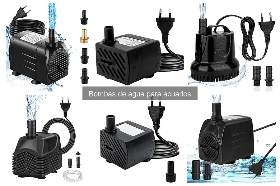 Comparativa de bombas de agua para acuarios marinos y dulces