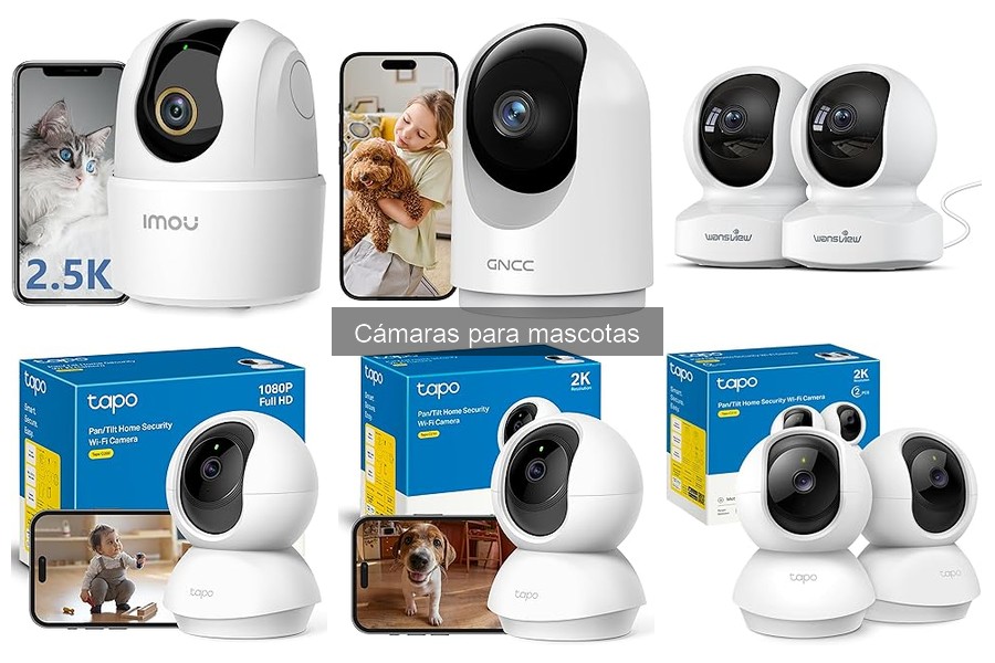 Comparativa de Cámaras para Mascotas: Tapo, GNCC y Wansview