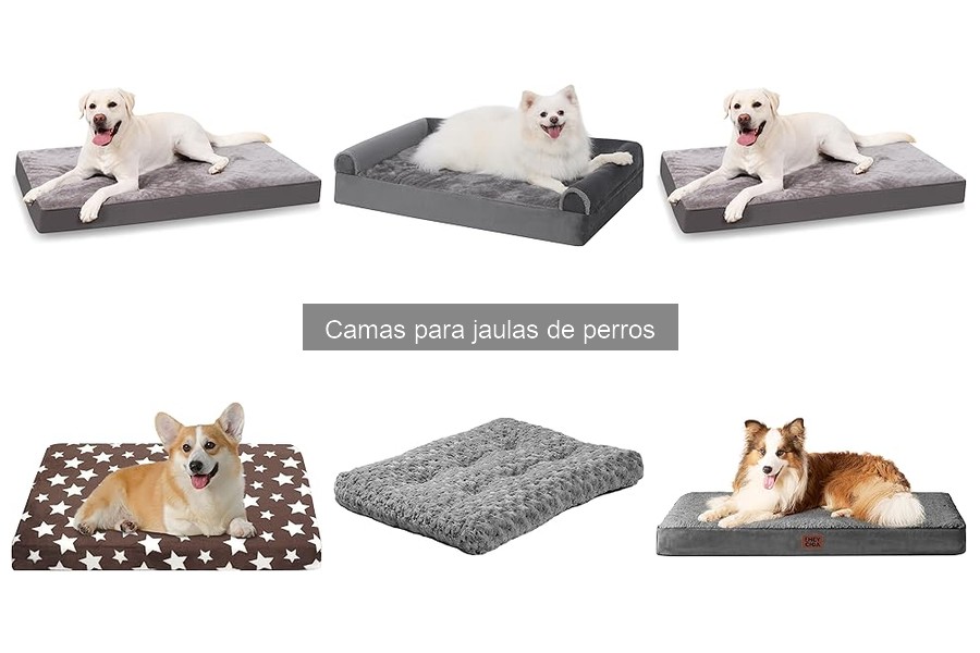 Comparativa de camas para jaulas de perros por materiales