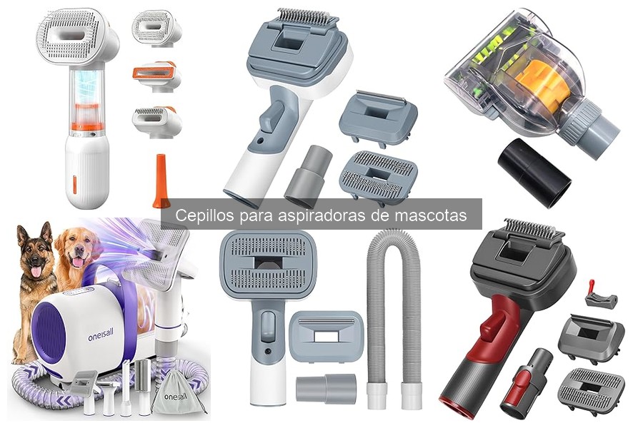 Comparativa de cepillos para aspiradoras de mascotas populares