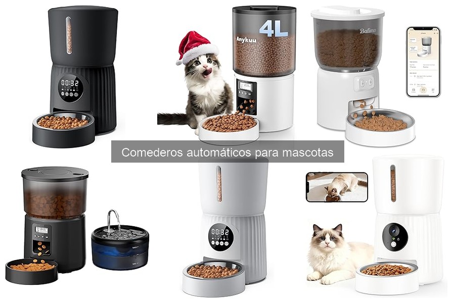 Comparativa de Comederos Automáticos para Mascotas