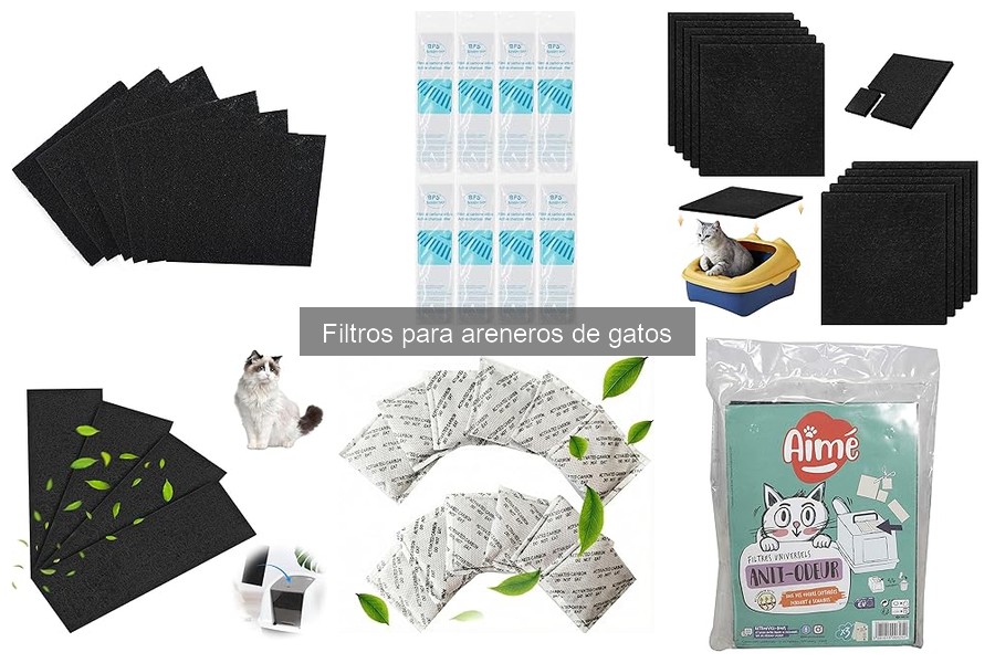 Comparativa de Filtros para Areneros de Gatos: Mejores Marcas