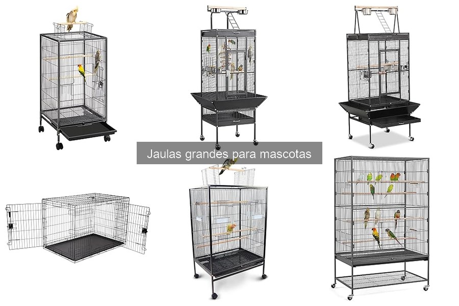 Comparativa de Jaulas Grandes para Mascotas: Mejores Marcas