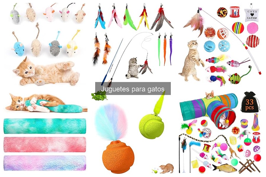 Comparativa de juguetes interactivos para gatos: Mejores opciones