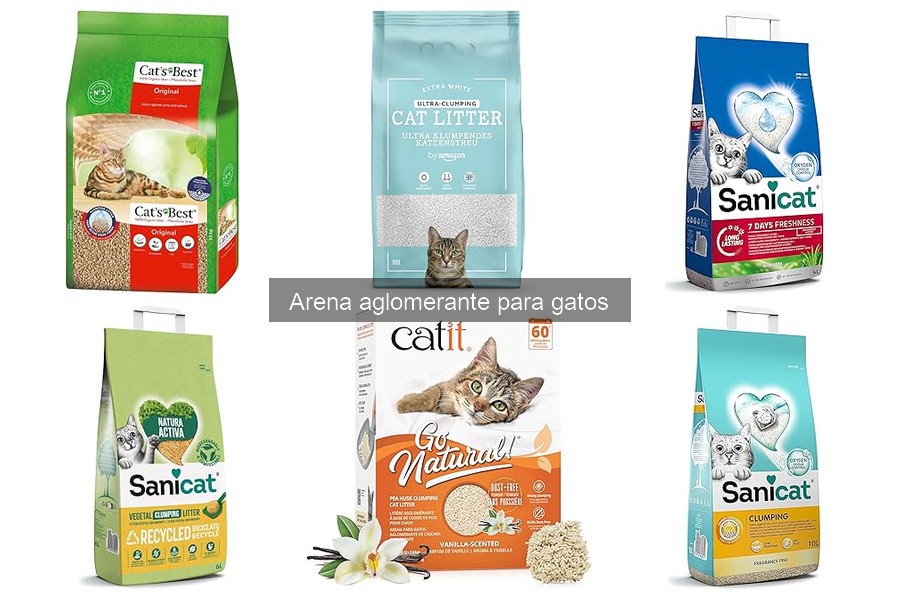 Comparativa de las Mejores Arenas Aglomerantes para Gatos