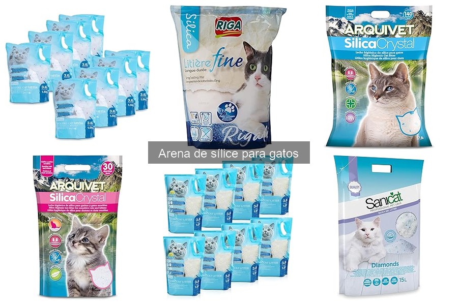Comparativa de las Mejores Arenas de Sílice para Gatos