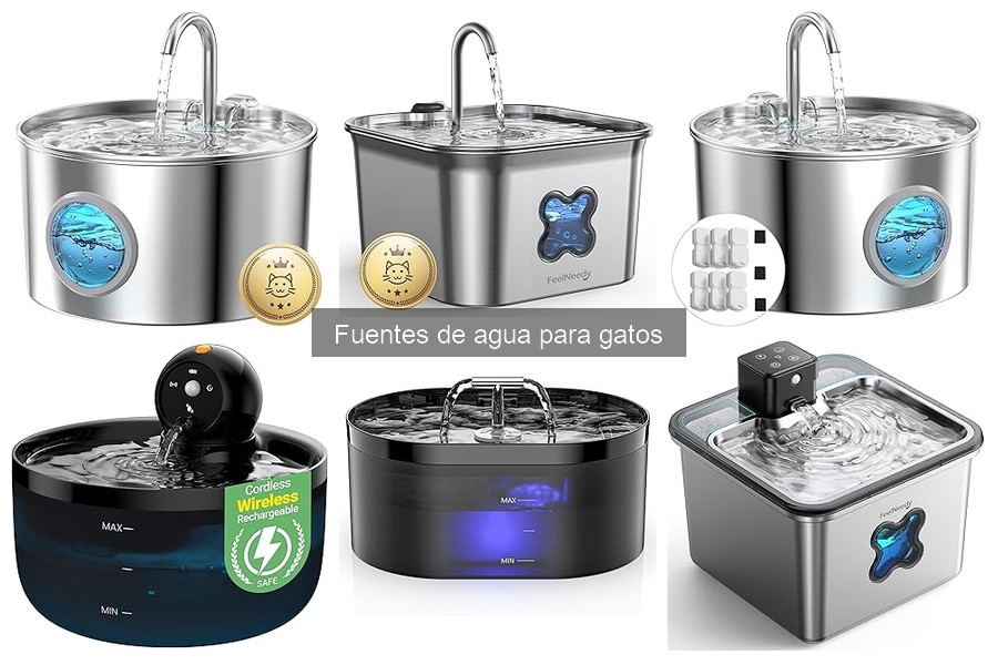 Comparativa de las Mejores Fuentes de Agua para Gatos