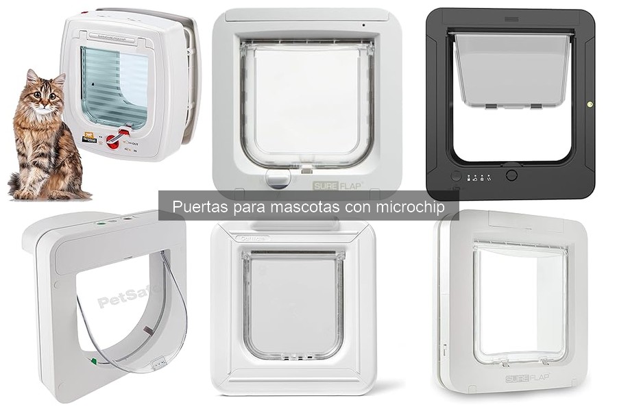 Comparativa de las Mejores Puertas para Mascotas con Microchip