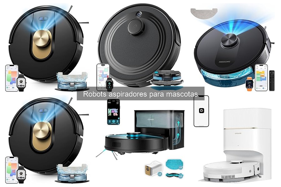 Comparativa de los Mejores Robots Aspiradores para Mascotas
