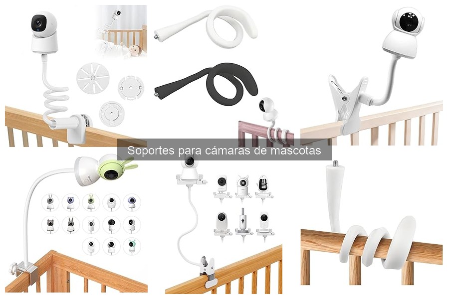 Comparativa de los Mejores Soportes para Cámaras de Mascotas